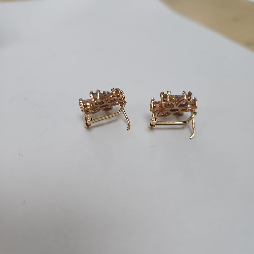 ARETES PAR ORO 14 K 7.2 GRMS (SEMINUEVO)
