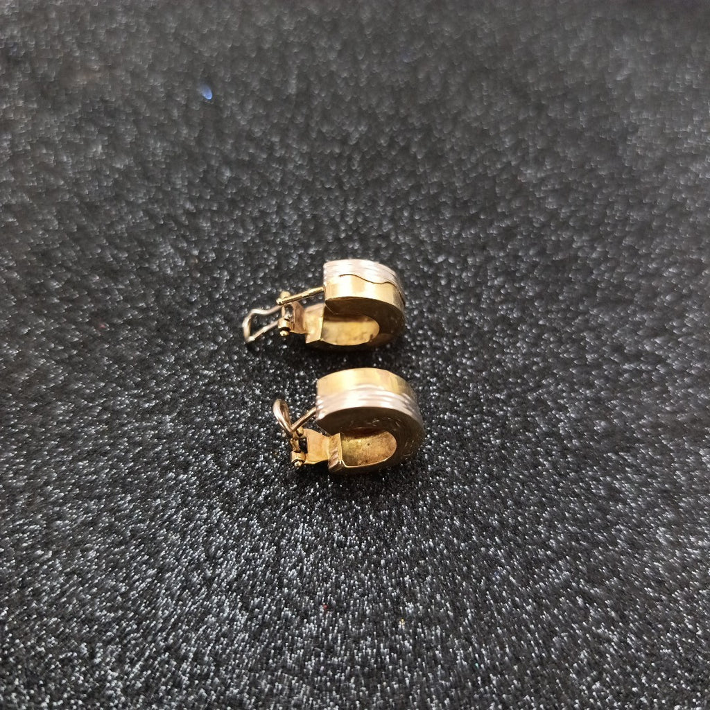 ARETES PAR ORO 14 K 6.1 GRMS (SEMINUEVO)