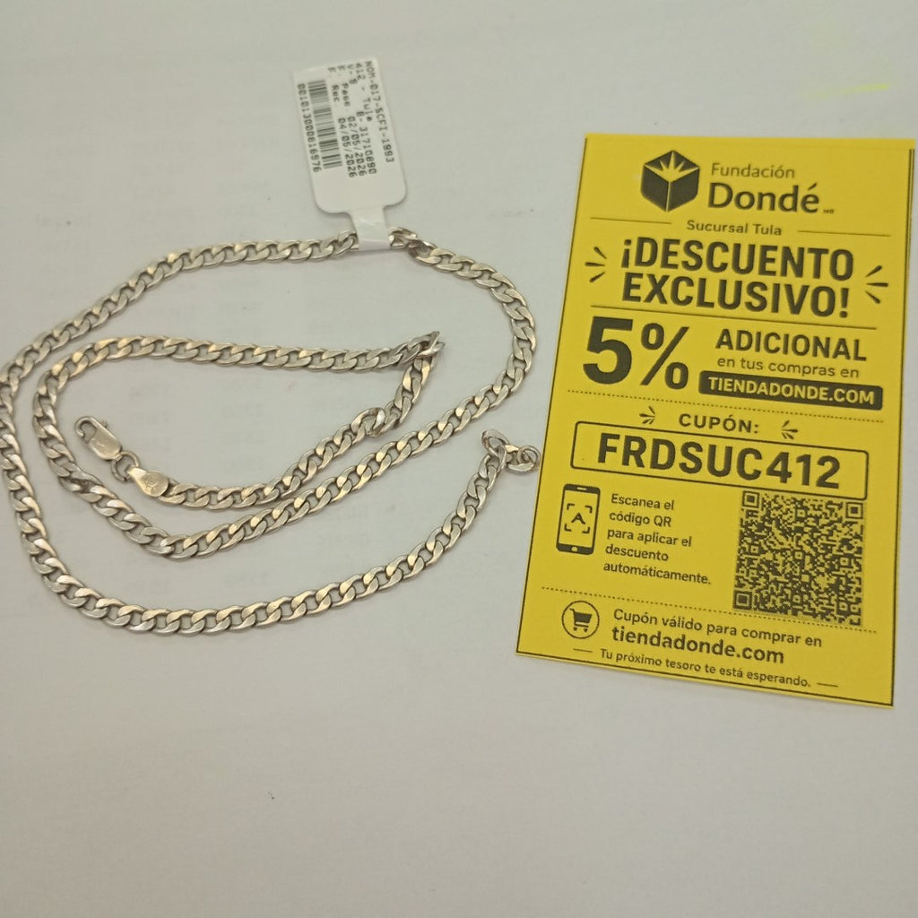 CADENA PLATA 11,80 GRMS (SEMINUEVO)