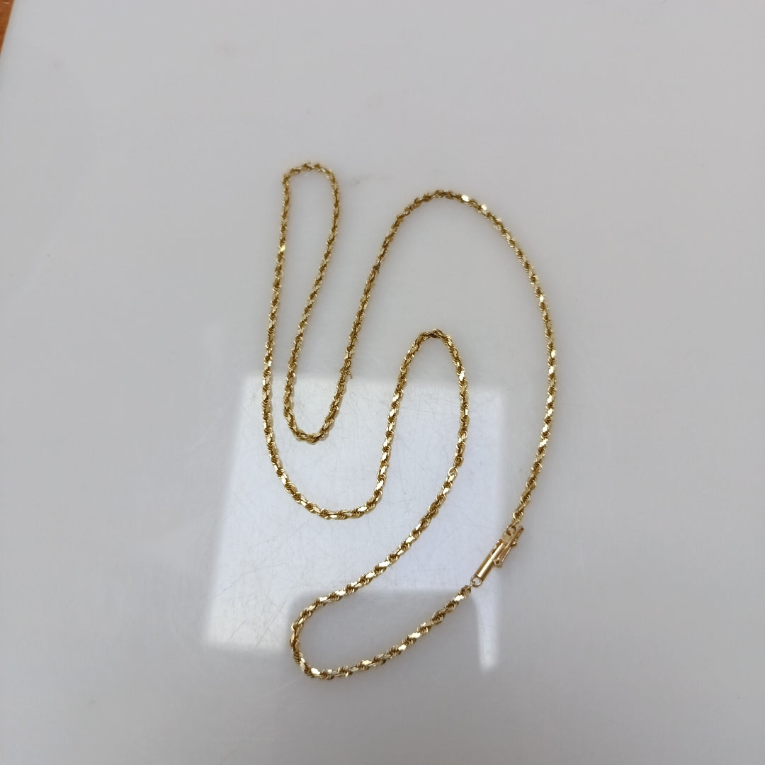 CADENA ORO 14 K 7,00 GRMS (SEMINUEVO)