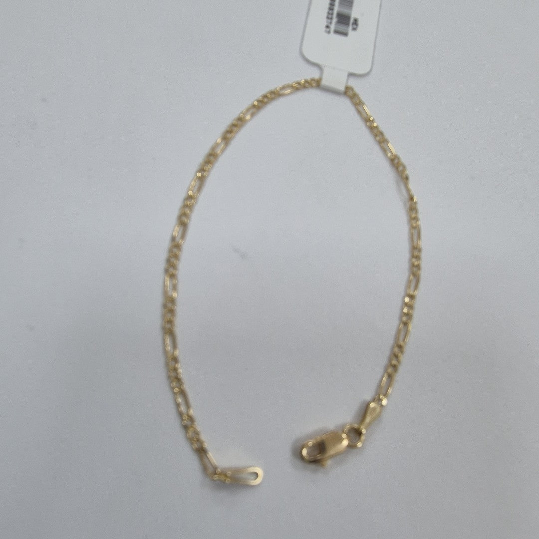 PULSERAS 3X1 ORO 14K 18 CM 1.5 GR (NUEVO)