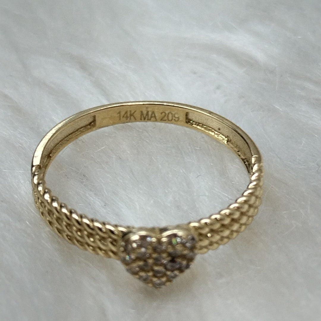 ANILLOS DAMA ORO 14K 1.5 (NUEVO)