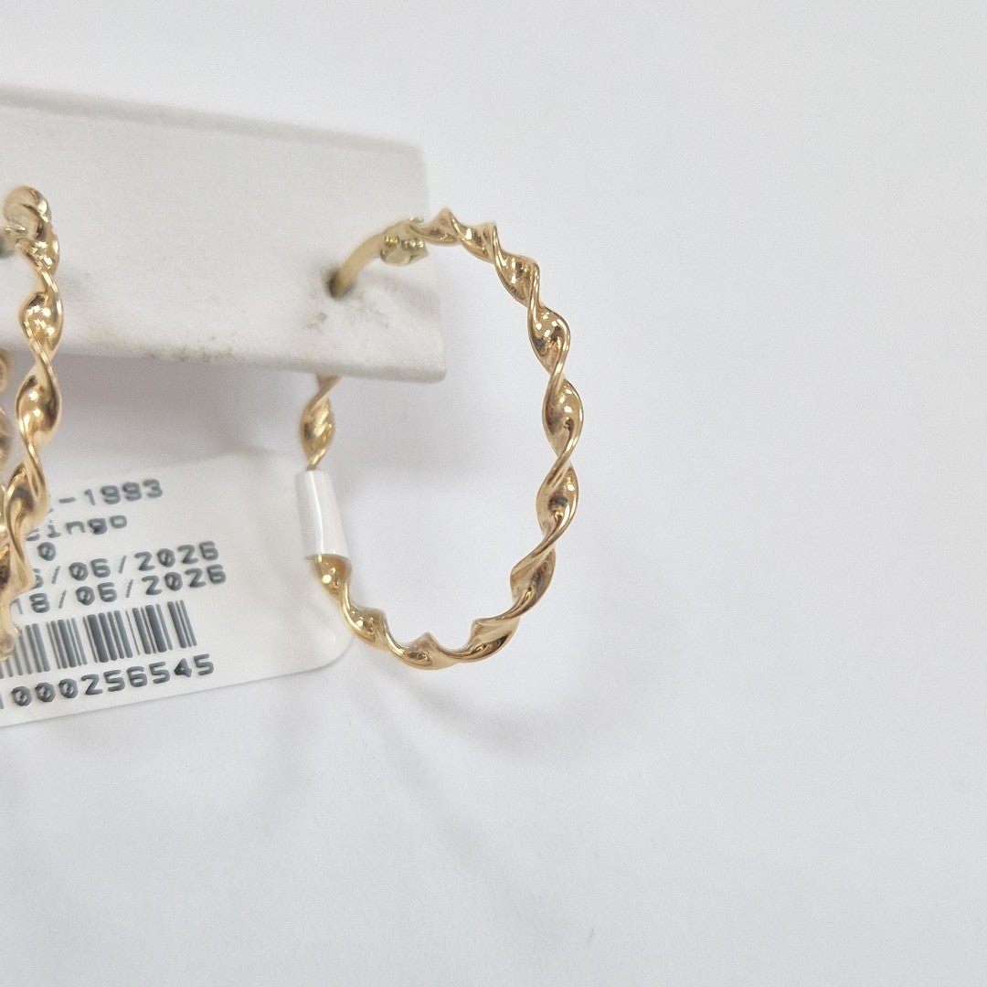 ARRACADAS ORO 14K 1.5 (NUEVO)