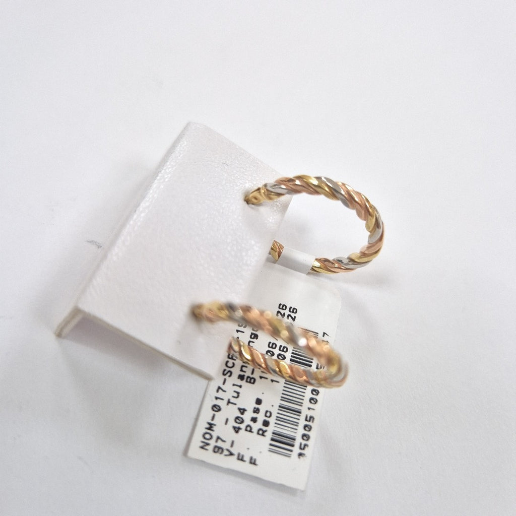 ARRACADAS ORO 14K 1.4 (NUEVO)