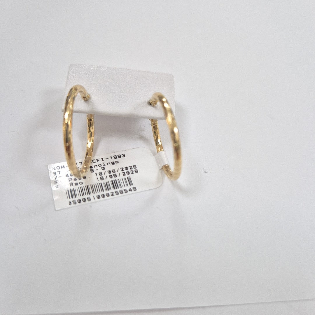 ARRACADAS ORO 14K 2 (NUEVO)