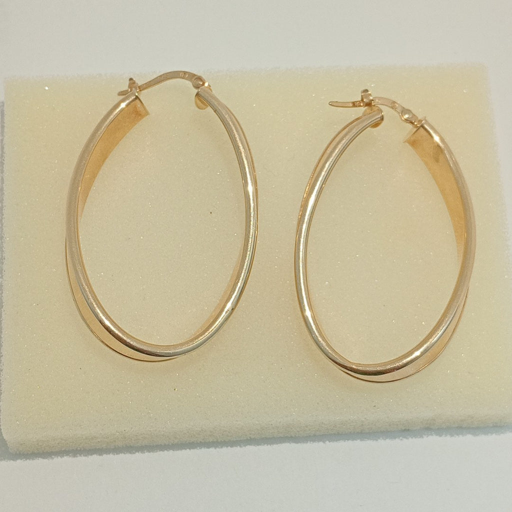 ARRACADAS PAR ORO 14 K 3.7 GRMS (SEMINUEVO)