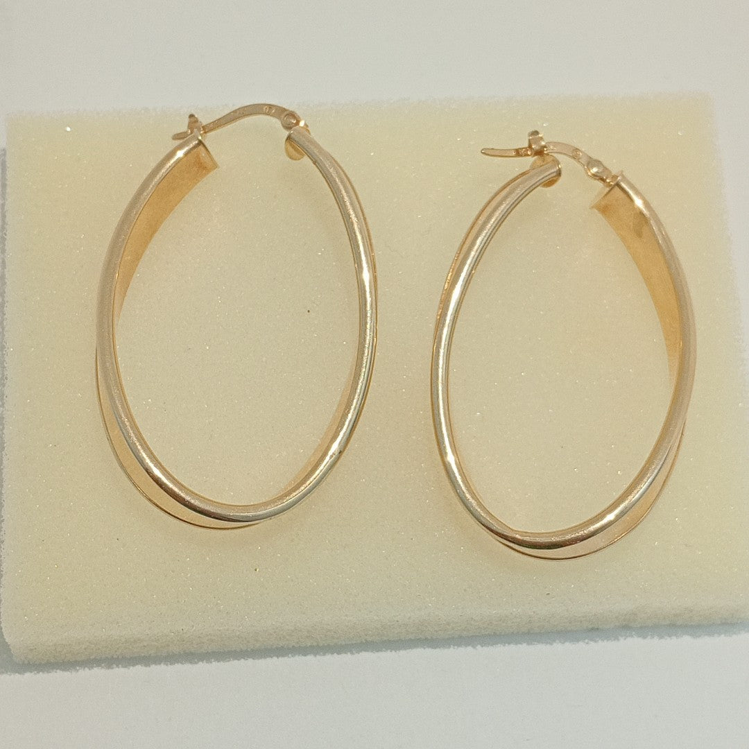 ARRACADAS PAR ORO 14 K 3.7 GRMS (SEMINUEVO)