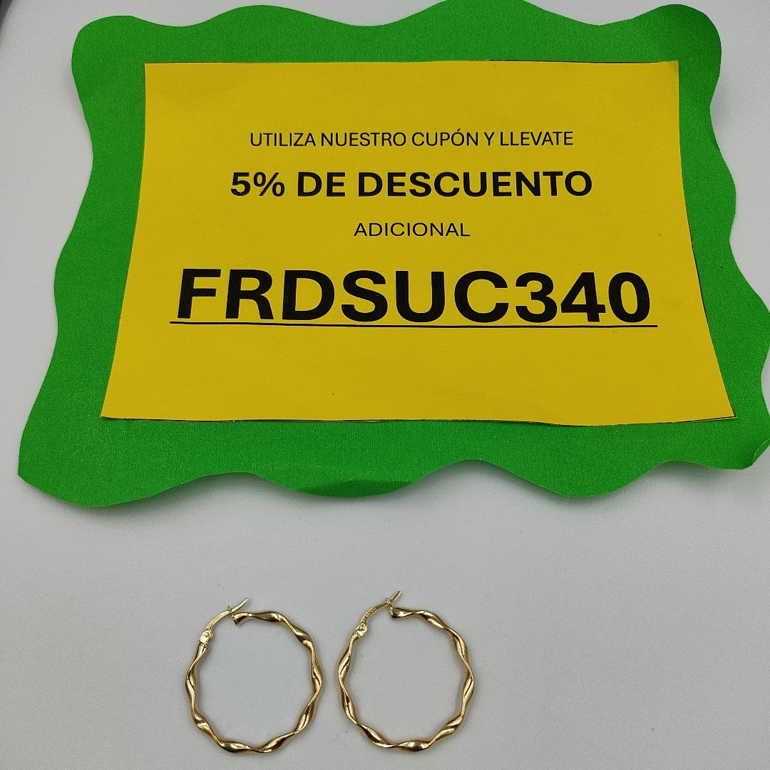 ARRACADAS ORO 14K 1.8 (NUEVO)