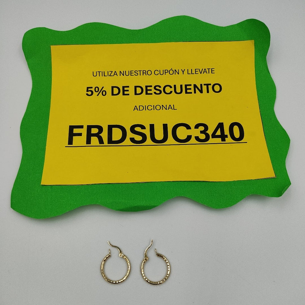 ARRACADAS ORO 14K 1 (NUEVO)