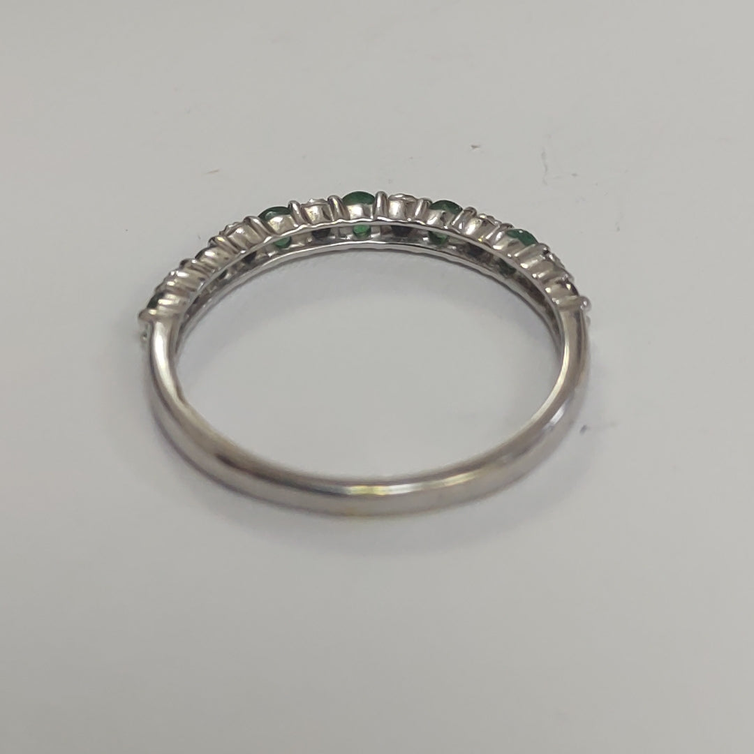 ANILLITO ORO BLANCO 14 K 1.8 GRMS (SEMINUEVO)