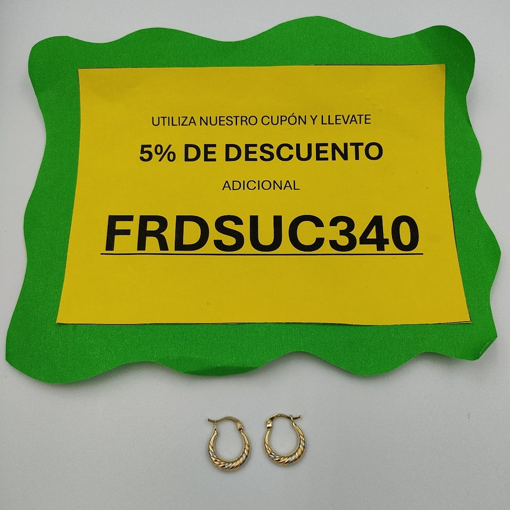 ARRACADAS ORO 14K 1.2 (NUEVO)