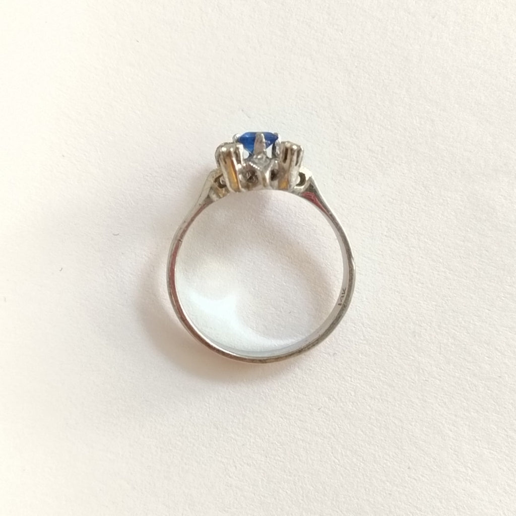 ANILLITO ORO BLANCO 10 K 2,30 GRMS (SEMINUEVO)