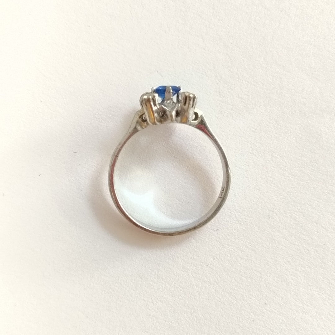 ANILLITO ORO BLANCO 10 K 2,30 GRMS (SEMINUEVO)