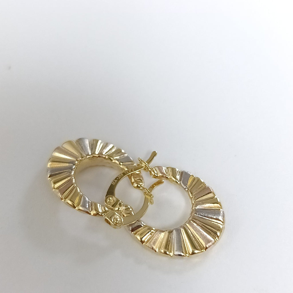 ARRACADAS ORO 14K 1.5 (NUEVO)