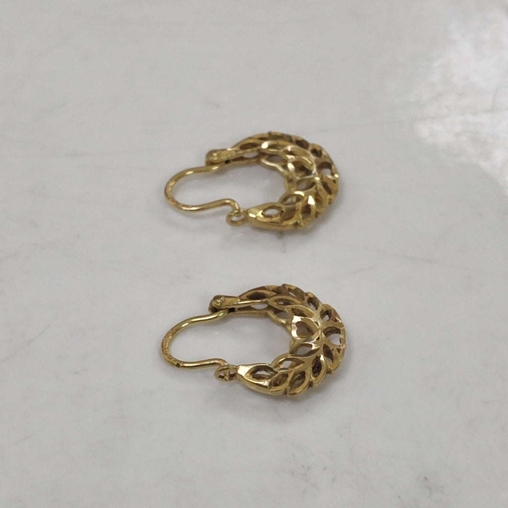 ARRACADAS PAR ORO 10 K 1.1 GRMS (SEMINUEVO)