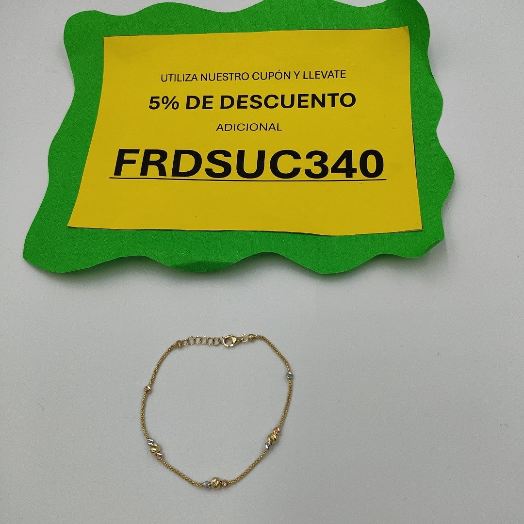 PULSERAS DAMA ORO 14K 2.1 (NUEVO)