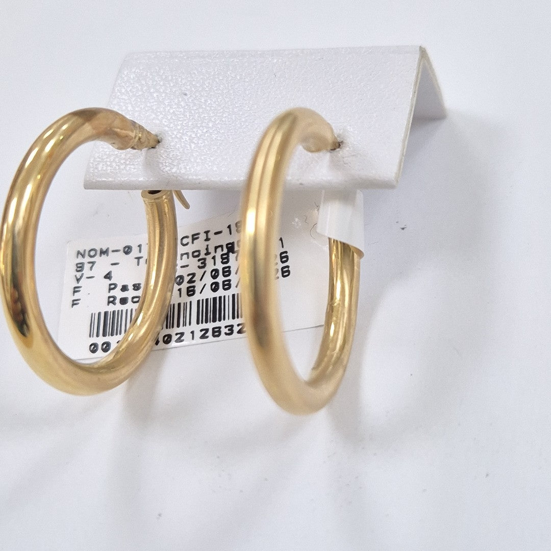 ARRACADAS PAR ORO 14 K 4.2 GRMS (SEMINUEVO)