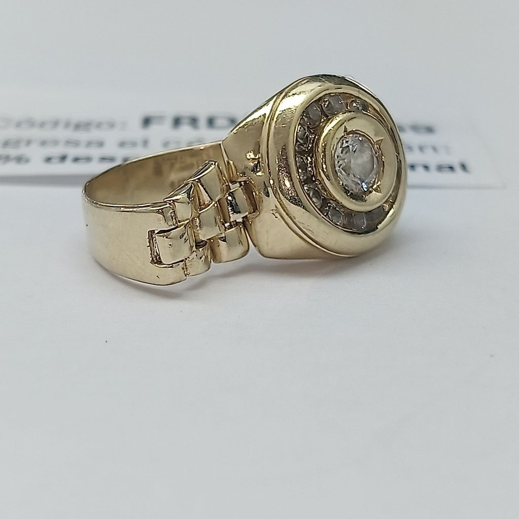 ANILLO ORO 14 K 6.7 GRMS (SEMINUEVO)