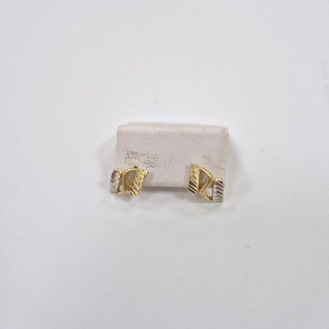 ARETES PAR ORO 14 K 2.1 GRMS (SEMINUEVO)
