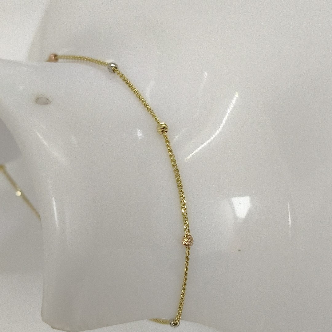 PULSERAS DAMA ORO 14K 1.2 (NUEVO)