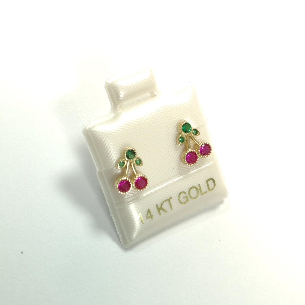 BROQUELES ORO 14K 1 (NUEVO)