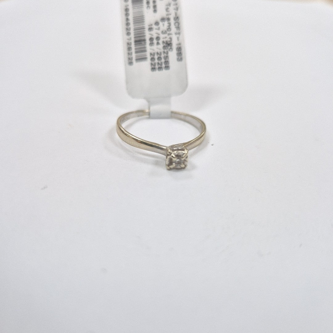 SOLITARIO ORO 14 K 1.4 GRMS (SEMINUEVO)