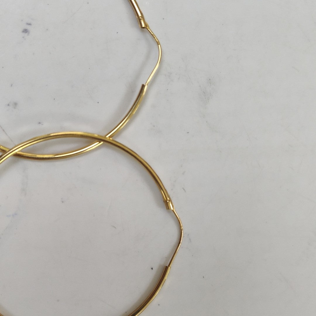 ARRACADAS PAR ORO 10 K 2.8 GRMS (SEMINUEVO)