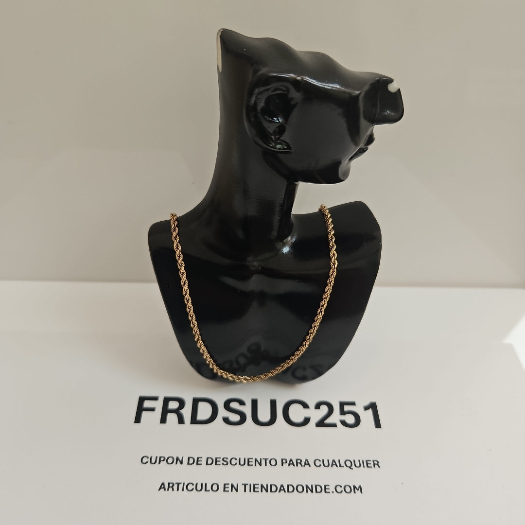 CADENA ORO 10 K 2.6 GRMS (SEMINUEVO)