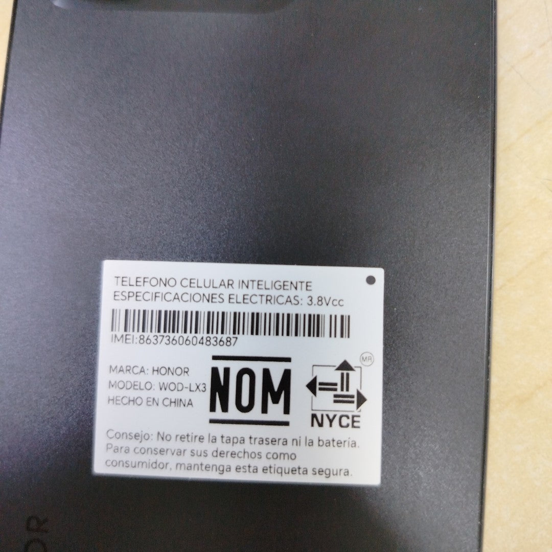 CELULAR HONOR X5 PLUS WOD-LX3 (2023) 64 GB 4 GB RAM (SEMINUEVO)