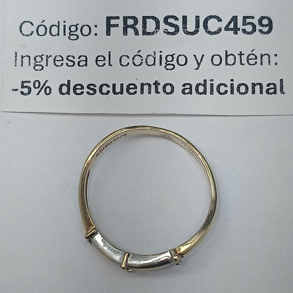 ANILLITO ORO 14 K 1.7 GRMS (SEMINUEVO)
