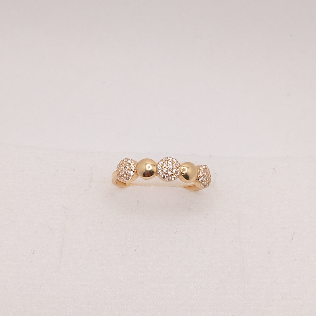 ANILLOS DAMA ORO 14K 1.5 (NUEVO)
