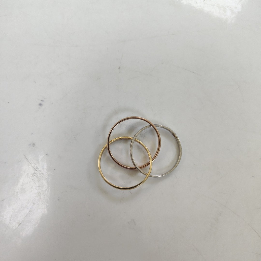 ANILLITO ORO COMBINADO 10 K 3.7 GRMS (SEMINUEVO)