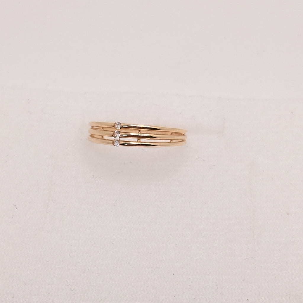 ANILLOS DAMA ORO 14K 1.8 (NUEVO)