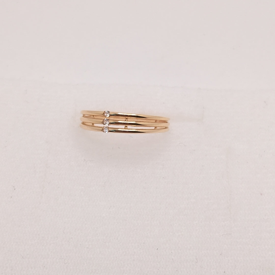 ANILLOS DAMA ORO 14K 1.8 (NUEVO)