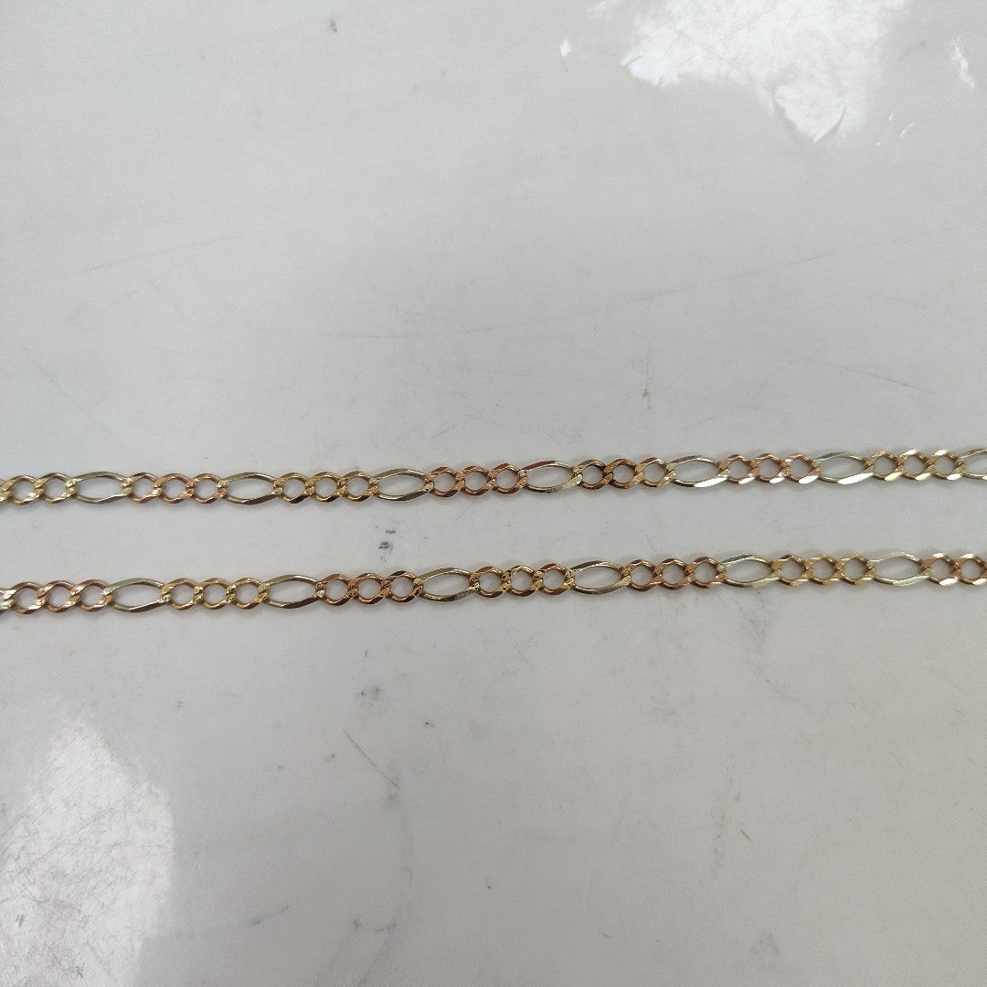 CADENA ORO COMBINADO 10 K 7 GRMS (SEMINUEVO)