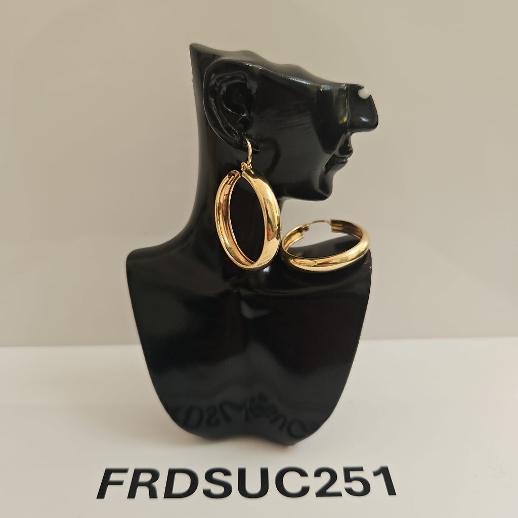 ARRACADAS PAR ORO 10 K 3.8 GRMS (SEMINUEVO)