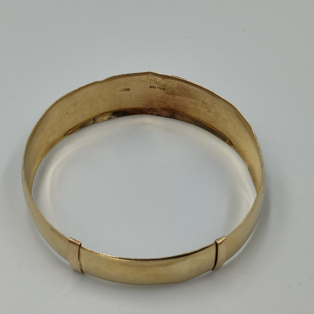 PULSERA RIGIDA ORO,ORO COMBINADO 10 K 10,90 GRMS (SEMINUEVO)