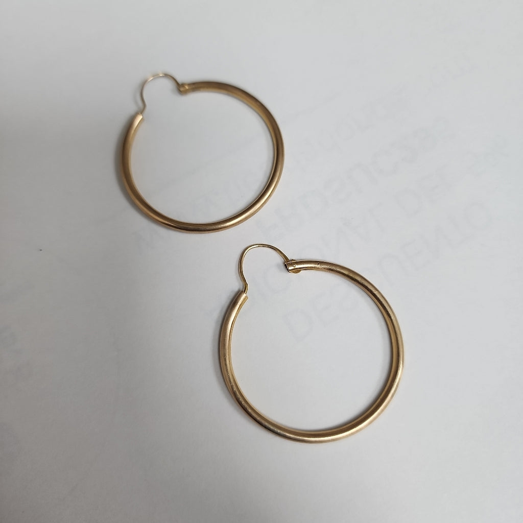ARRACADAS PAR ORO 10 K 3.6 GRMS (SEMINUEVO)
