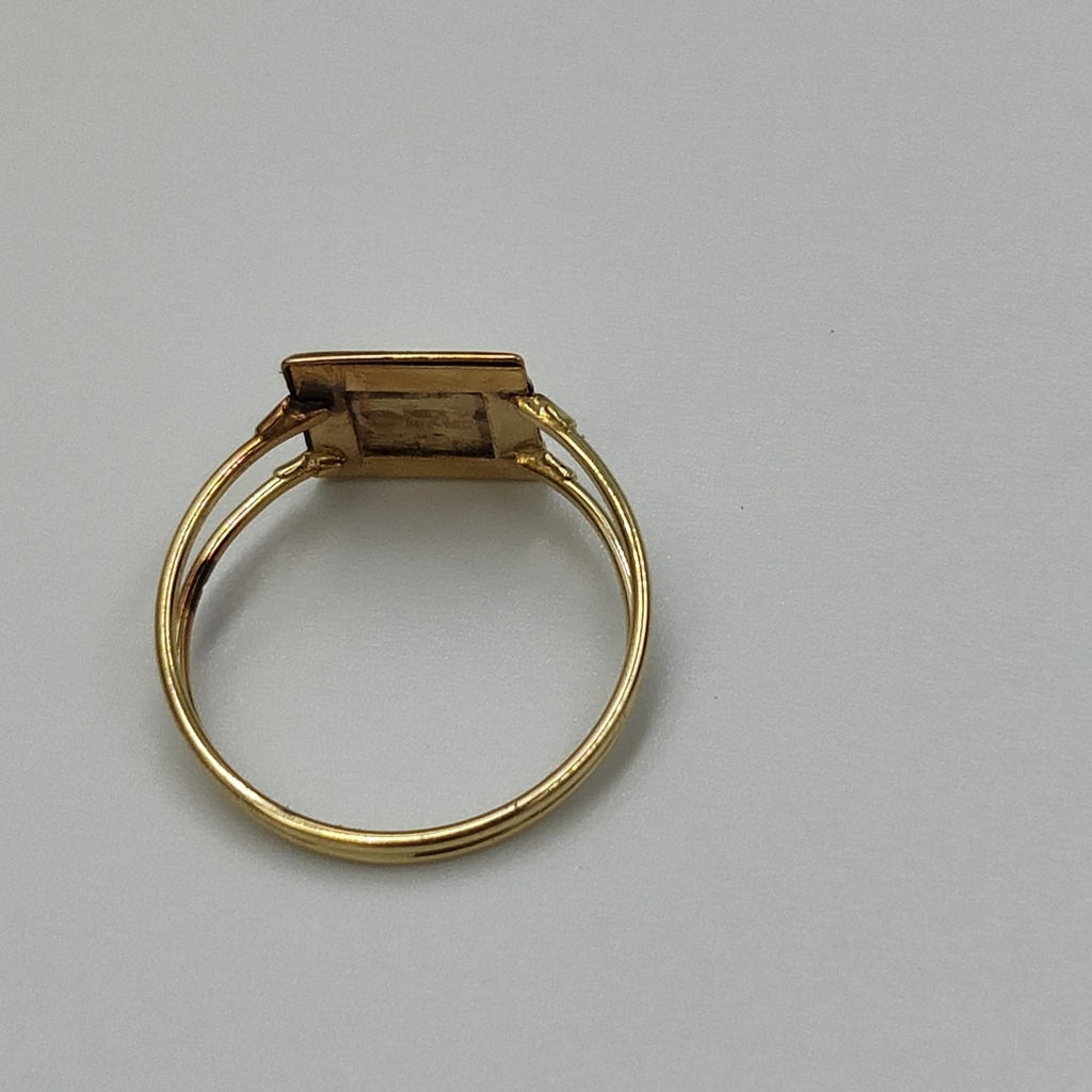 ANILLITO ORO,ORO COMBINADO 10 K 1,60 GRMS (SEMINUEVO)