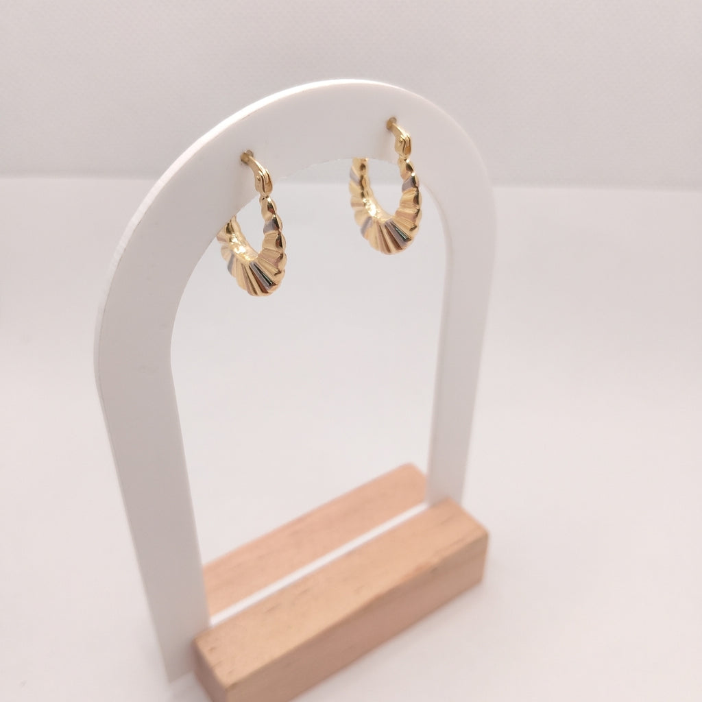 ARRACADAS ORO 14K 1.5 (NUEVO)