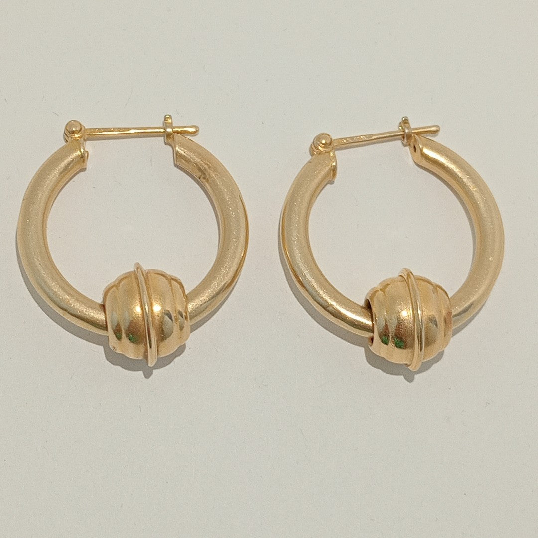 ARRACADAS PAR ORO 14 K 6,70 GRMS (SEMINUEVO)
