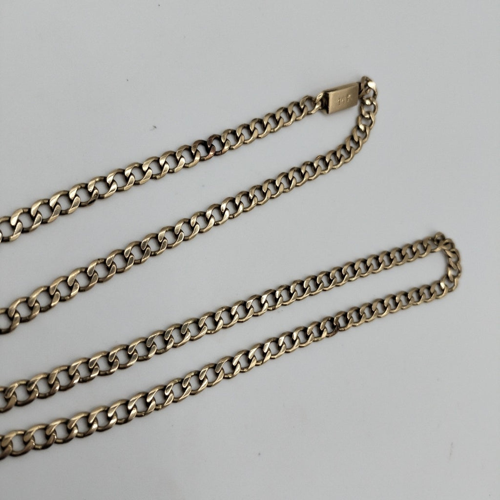 CADENA ORO 14 K 25.6 GRMS (SEMINUEVO)
