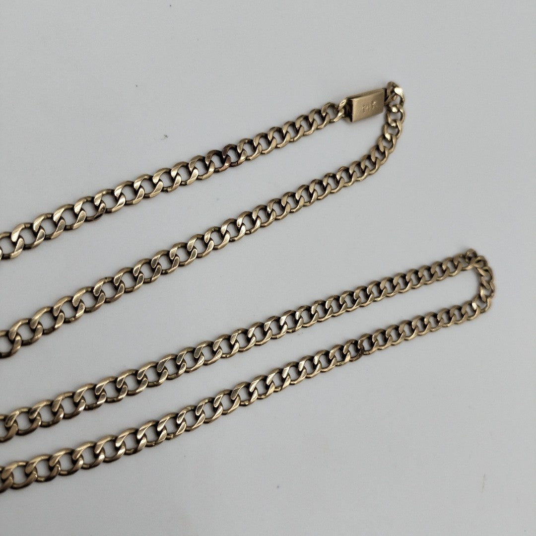 CADENA ORO 14 K 25.6 GRMS (SEMINUEVO)