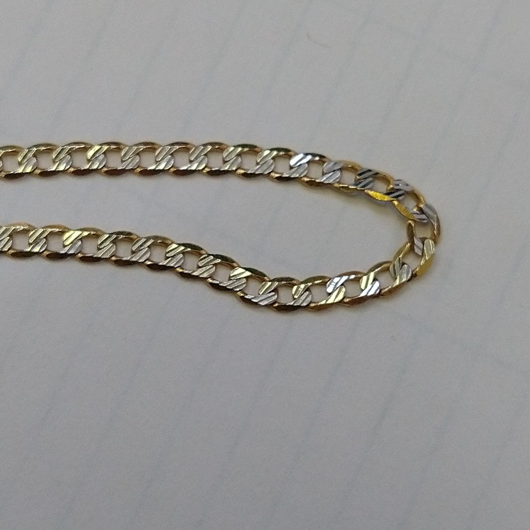 CADENA ORO COMBINADO 14 K 3,80 GRMS (SEMINUEVO)