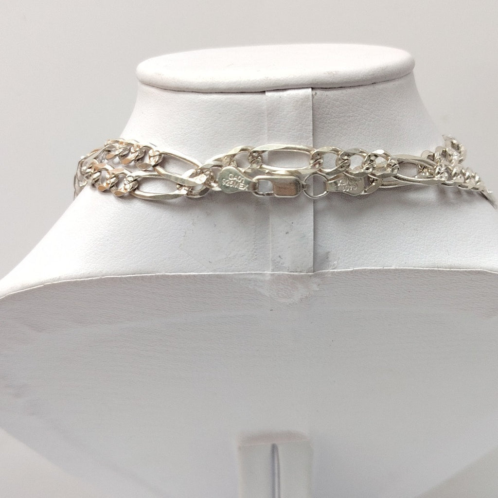 CADENA, PULSERA PLATA 29.9 GRMS (SEMINUEVO)