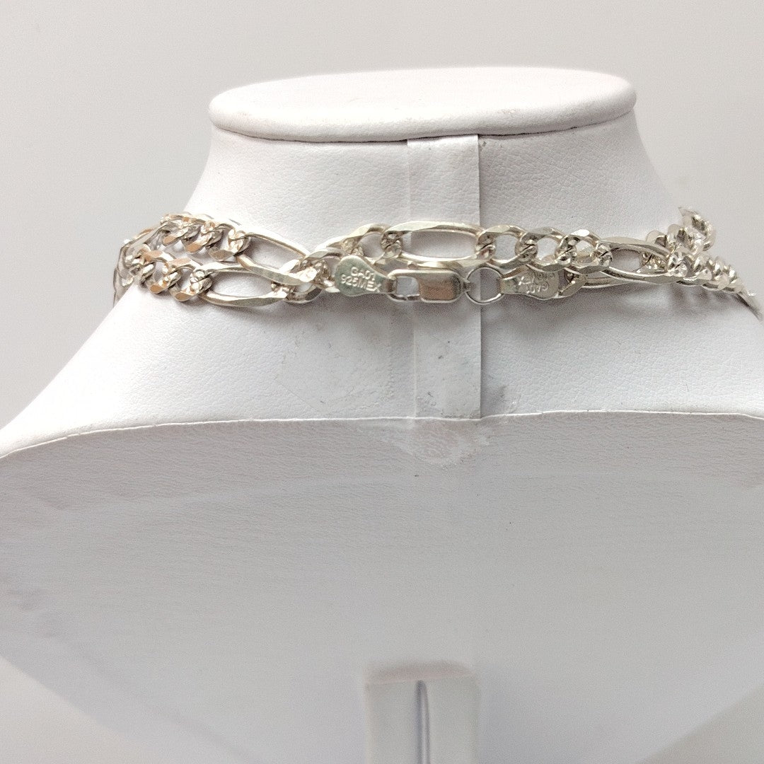 CADENA, PULSERA PLATA 29.9 GRMS (SEMINUEVO)