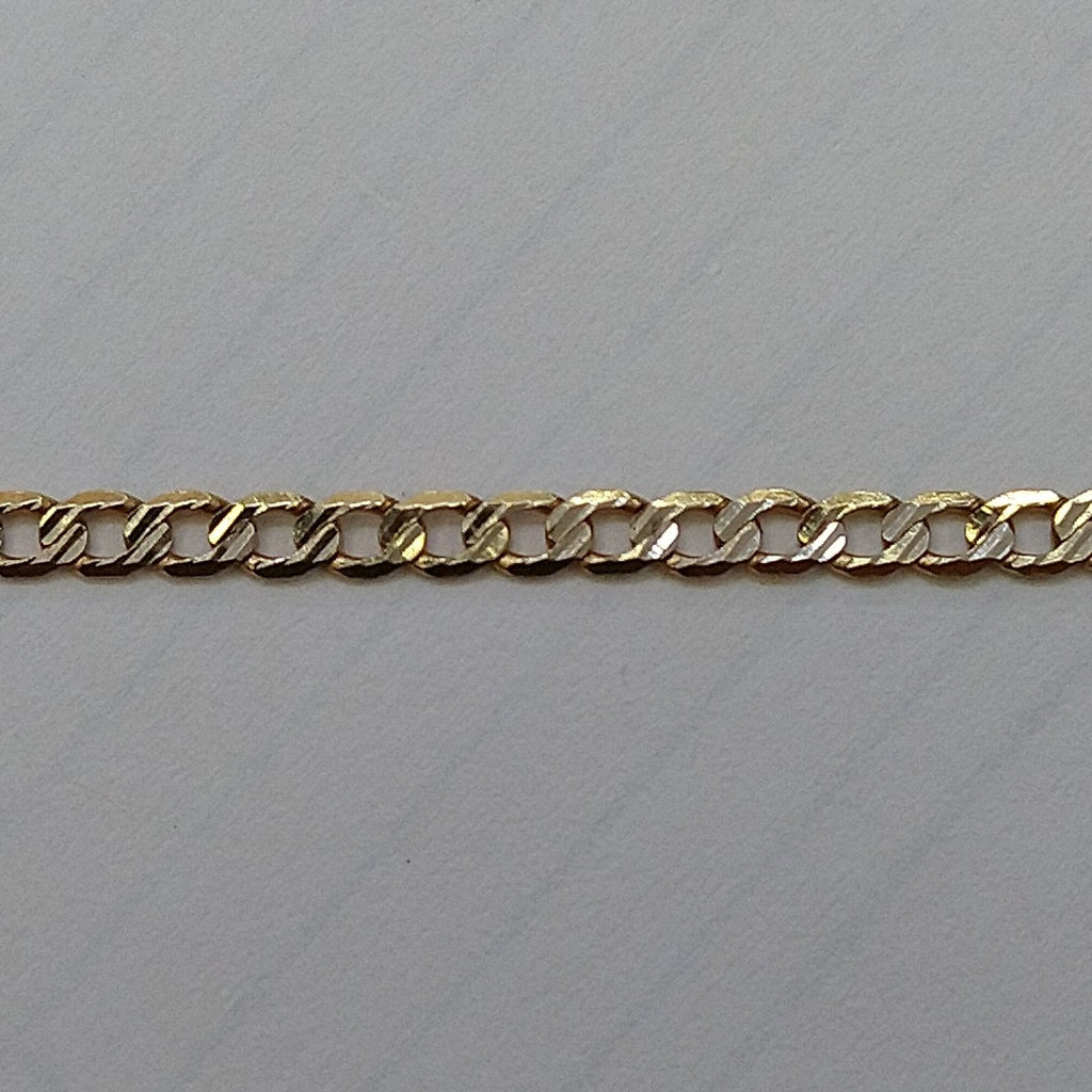 CADENA ORO COMBINADO 14 K 3,80 GRMS (SEMINUEVO)