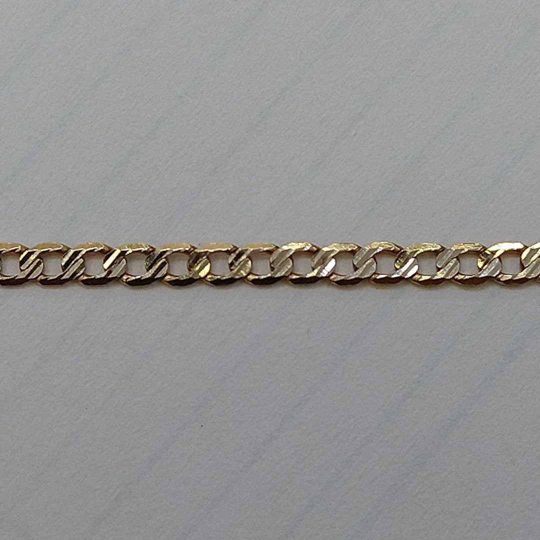 CADENA ORO COMBINADO 14 K 3,80 GRMS (SEMINUEVO)
