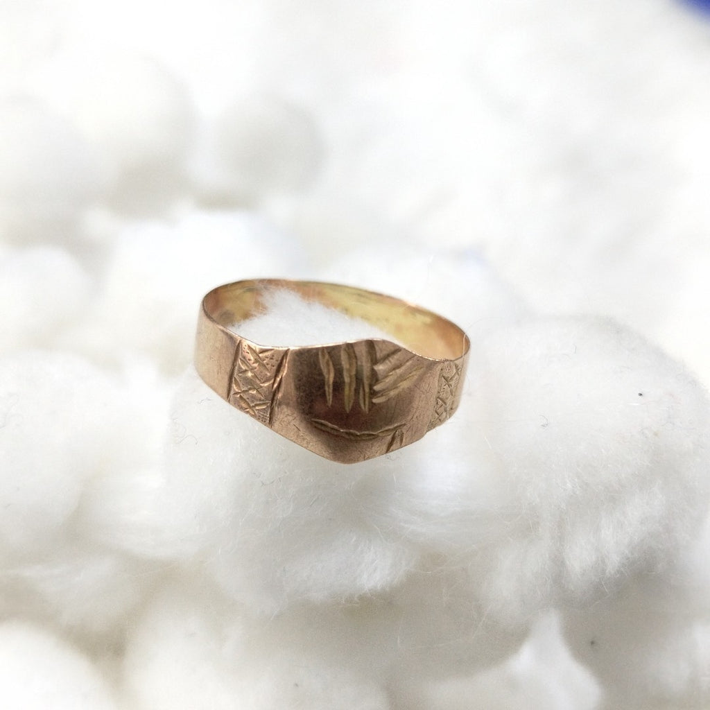 ANILLO ORO 10 K 1.6 GRMS (SEMINUEVO)