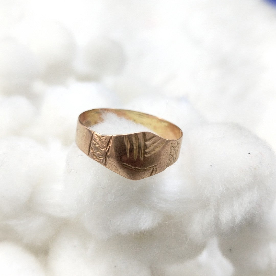 ANILLO ORO 10 K 1.6 GRMS (SEMINUEVO)